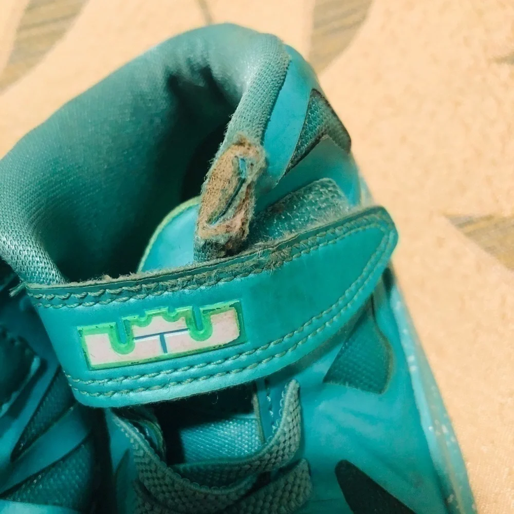 Nike Lebron X TD Crystal mint green